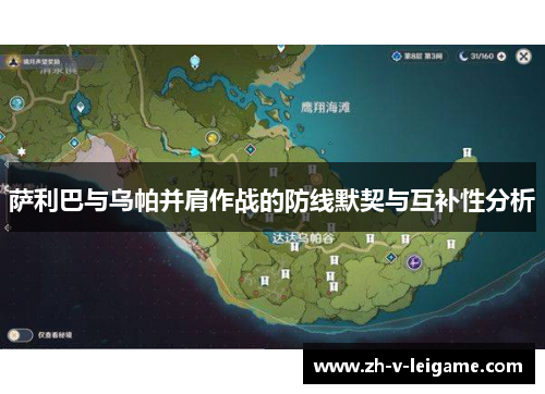 萨利巴与乌帕并肩作战的防线默契与互补性分析